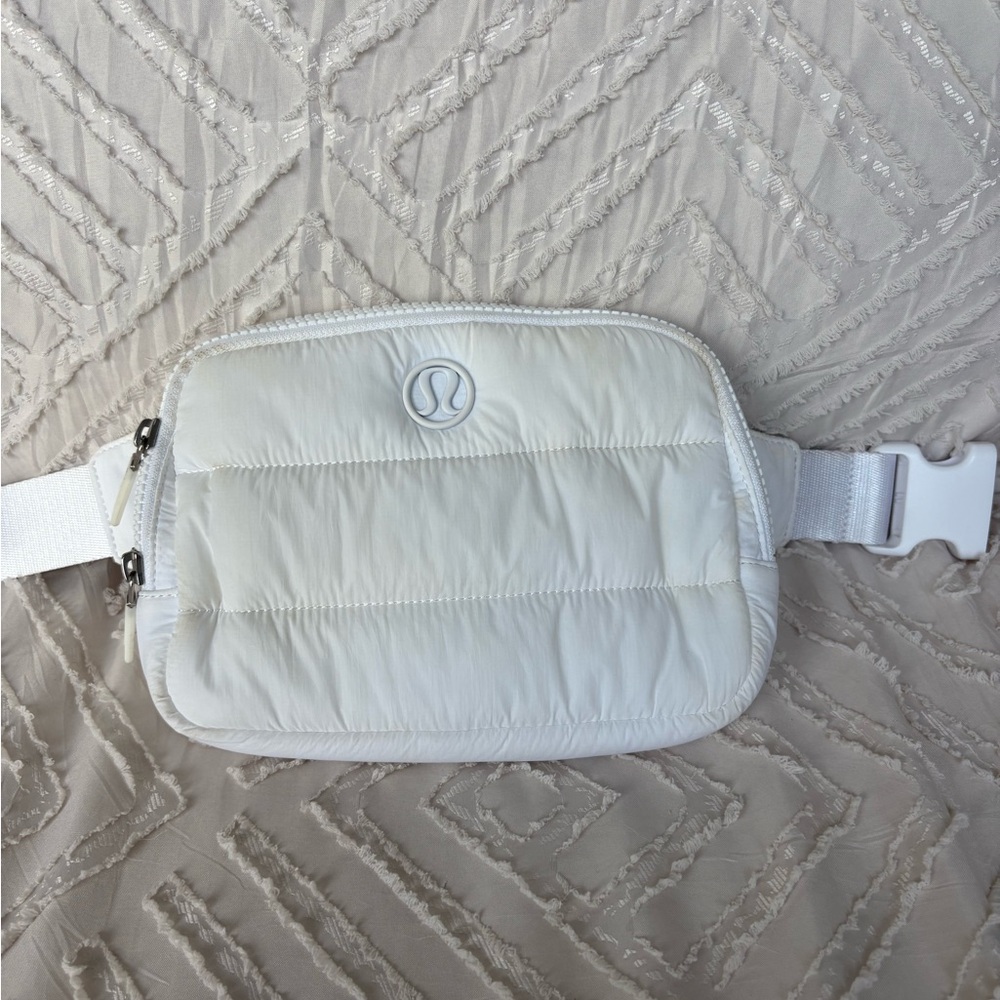 Lululemon Athletica White Belt Bag